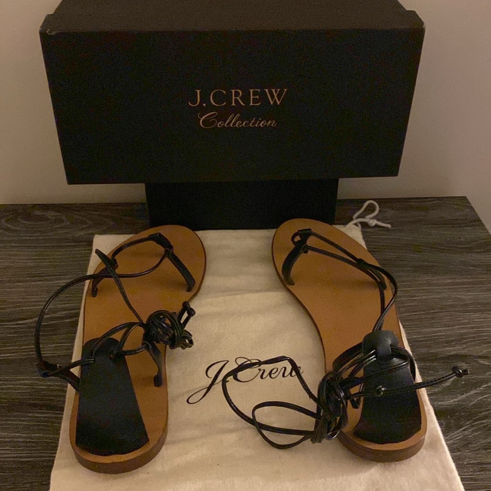 New J Crew women’s gladiator sandals ASO Meghan Markle - Picture 3 of 8